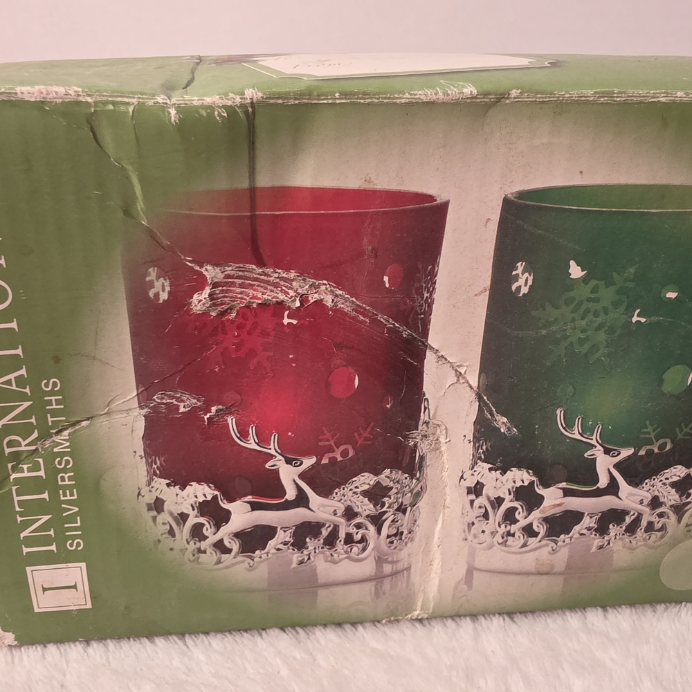 International Silversmiths Holiday Votive‎ Holder - Picture 11 of 16